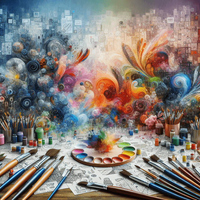 Abstract Art Exploration: Creative Techniques and Ideas