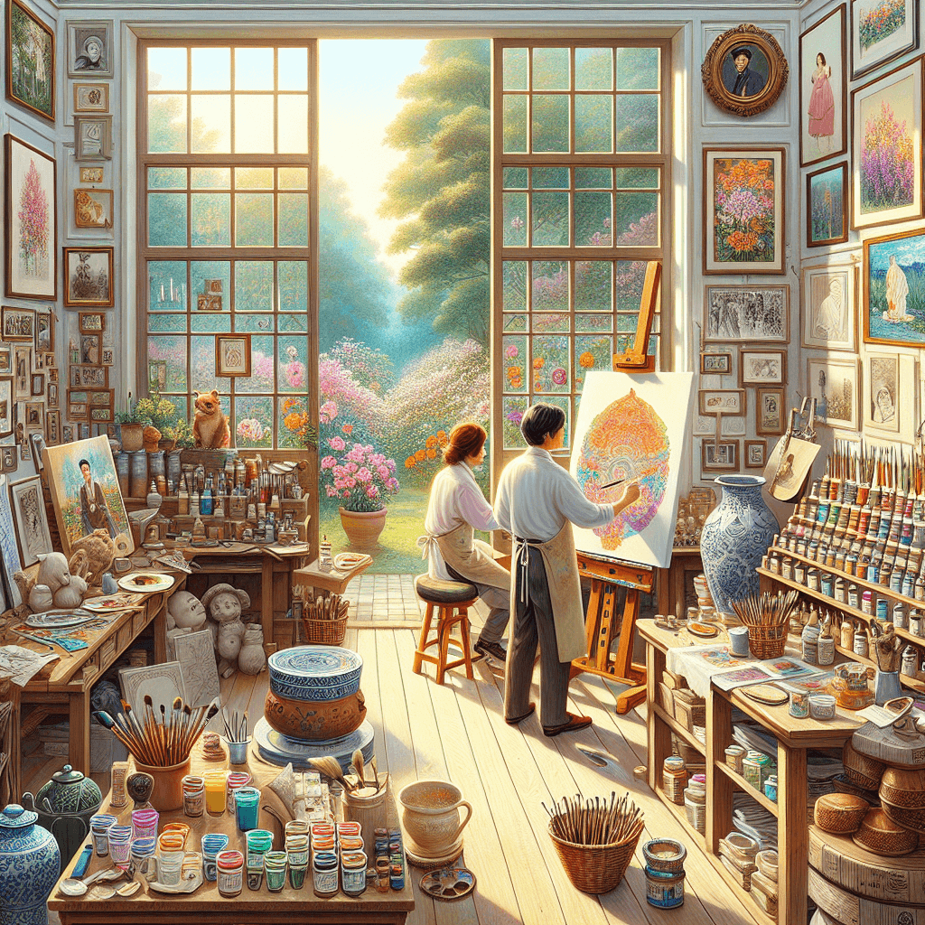 Creating Your Own Art Studio at Home: Tips and Ideas